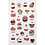 Creativ Company Glitter stickers, cupcakes, vel 10x16 cm, 1 vel