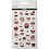 Creativ Company Glitter stickers, cupcakes, vel 10x16 cm, 1 vel