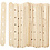 Constructiestokjes, L: 15 cm, B: 1,8 cm, gatgrootte 4 mm, 20 stuk/ 1 doos