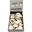 Creativ Company Sleutelhangers, afm 7x7 cm, dikte 3 mm, 128 stuk/ 1 doos