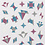 Creativ Company Glitter stickers, diamanten, vel 10x16 cm, 1 vel
