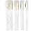 Creativ Company Paper Lace Borders, B: 8-23 mm, wit, 4x2 m/ 1 doos