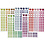 Creativ Company Mozaiek stickers, d 8-14 mm, vel 11x16,5 cm, diverse kleuren, 10 vel/ 1 doos