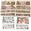 Creativ Company Houten figuren, H: 40-50 mm, B: 15-45 mm, Inhoud kan variëren , 600 stuk/ 1 doos