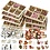 Creativ Company Houten figuren, H: 40-50 mm, B: 15-45 mm, Inhoud kan variëren , 600 stuk/ 1 doos