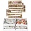 Creativ Company Houten figuren, H: 40-50 mm, B: 15-45 mm, Inhoud kan variëren , 600 stuk/ 1 doos