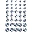Vivi Gade Strasstenen, afm 6+8+10 mm, blauw, 40 stuk/ 1 doos
