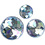 Vivi Gade Strasstenen, afm 6+8+10 mm, blauw, 40 stuk/ 1 doos