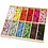 Creativ Company Mini wasknijper, L: 25 mm, B: 3 mm, diverse kleuren, 12x24 stuk/ 1 doos
