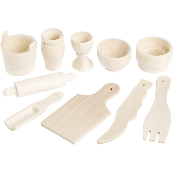 Creativ Company Keukengerei, L: 40-60 mm, 10 stuk/ 1 doos