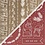 Creativ Company Deco folie en transfervel, Traditionele kerst, vel 15x15 cm, goud, rood, 2x2 vel/ 1 doos