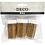 Creativ Company Mini Stenen van Glas, afm 0,6-0,8+1,5-2+3 mm, goud, 3x45 gr/ 1 doos