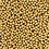 Creativ Company Mini Stenen van Glas, afm 0,6-0,8+1,5-2+3 mm, goud, 3x45 gr/ 1 doos