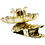 Creativ Company Kaarsenhouder om te klemmen, d 40 mm, verguld, 8 stuk/ 1 doos