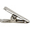 Creativ Company Deco knijpers, L: 27 mm, B: 14 mm, zilver, 10 stuk/ 1 doos