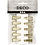 Creativ Company Deco knijpers, L: 27 mm, B: 14 mm, goud, 10 stuk/ 1 doos