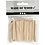 Creativ Company IJslollystokjes, L: 5,5 cm, B: 6 mm, naturel, 50 stuk/ 1 doos