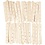 Creativ Company Constructiestokjes, L: 15 cm, B: 1,8 cm, gatgrootte 4 mm, 500 stuk/ 1 doos