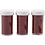 Creativ Company Mini Stenen van Glas, afm 0,6-0,8+1,5-2+3 mm, rood, 3x45 gr/ 1 doos