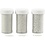 Creativ Company Mini Stenen van Glas, afm 0,6-0,8+1,5-2+3 mm, parelmoer, 3x45 gr/ 1 doos