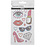 Creativ Company Diamond stickers, klaar voor het feest, vel 10x16 cm, 1 vel