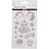 Creativ Company Diamond stickers, unicorn univers, vel 10x16 cm, 1 vel