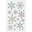 Creativ Company Diamond stickers, ijskristallen, vel 10x16 cm, 1 vel