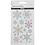 Creativ Company Diamond stickers, ijskristallen, vel 10x16 cm, 1 vel