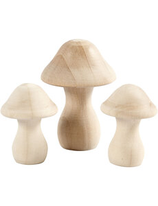 Creativ Company Houten paddestoelen