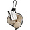 Creativ Company Houten paddestoelen, d 3,3+4,5 cm, afm 4,5+6,5 cm, 3 stuk/ 1 doos