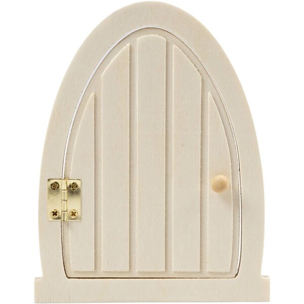 Creativ Company Deur met scharnieren, H: 13 cm, B: 10 cm, 1 stuk