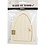 Creativ Company Deur met scharnieren, H: 13 cm, B: 10 cm, 1 stuk