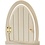 Creativ Company Deur met scharnieren, H: 13 cm, B: 10 cm, 1 stuk