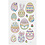 Creativ Company Diamond stickers, paaseieren, vel 10x16 cm, 1 vel