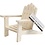Creativ Company Tuinstoel, H: 9 cm, D: 9 cm, B: 7,5 cm, 1 stuk