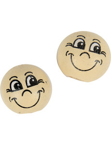 Creativ Company Houten ballen met gezichten