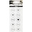 Creativ Company Stickers, hart - bruiloft, d 25 mm, vel 7,8x15,5 cm, zwart, 2 div vellen/ 1 doos