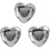 Creativ Company Strasstenen, afm 10 mm, zilver, 150 stuk/ 1 doos