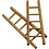 Creativ Company Ladder, afm 10x3,5 cm, 6 stuk/ 1 doos