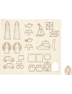 Creativ Company DIY Houten figuren