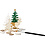 Creativ Company DIY Houten figuren, bos met herten, L: 15,5 cm, B: 17 cm, dikte 3 mm, 1 doos