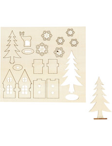 Creativ Company DIY Houten figuren