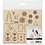 Creativ Company DIY Houten figuren, huis, bomen, hert, L: 15,5 cm, B: 17 cm, dikte 3 mm, 1 doos