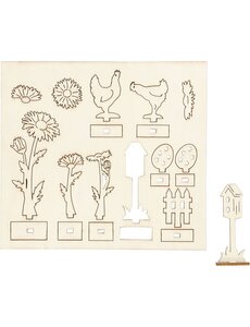 Creativ Company DIY Houten figuren