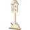 Creativ Company DIY Houten figuren, L: 15,5 cm, B: 17 cm, dikte 3 mm, 1 doos