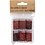 Creativ Company Bio Sparkles & Sequins, rood, 6x7 ml/ 1 doos
