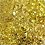 Creativ Company Bio Sparkles & Sequins, goud, 6x7 ml/ 1 doos