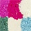 Creativ Company Bio Sparkles & Sequins, pastelkleuren, 6x7 ml/ 1 doos