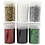 Creativ Company Glitter, diverse kleuren, 6x5 gr/ 1 doos