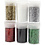 Creativ Company Glitter, diverse kleuren, 6x5 gr/ 1 doos